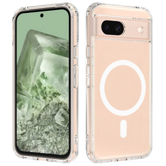 Google Pixel 8a MagSafe Clear Acrylic Hybrid Phone Case