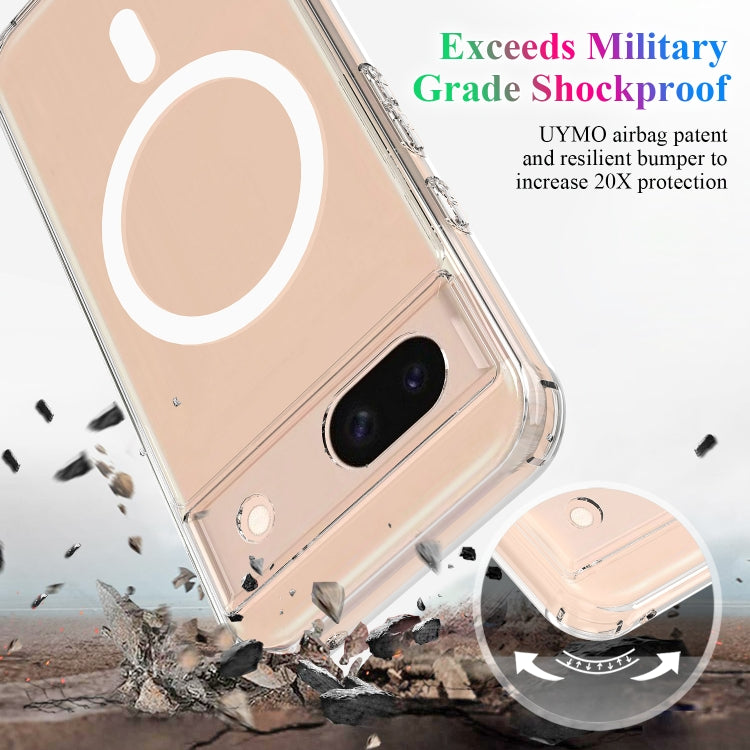 Google Pixel 8a MagSafe Clear Acrylic Hybrid Phone Case