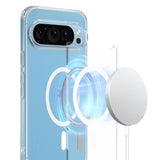 Google Pixel 9 Pro XL MagSafe Clear Acrylic Hybrid Phone Case