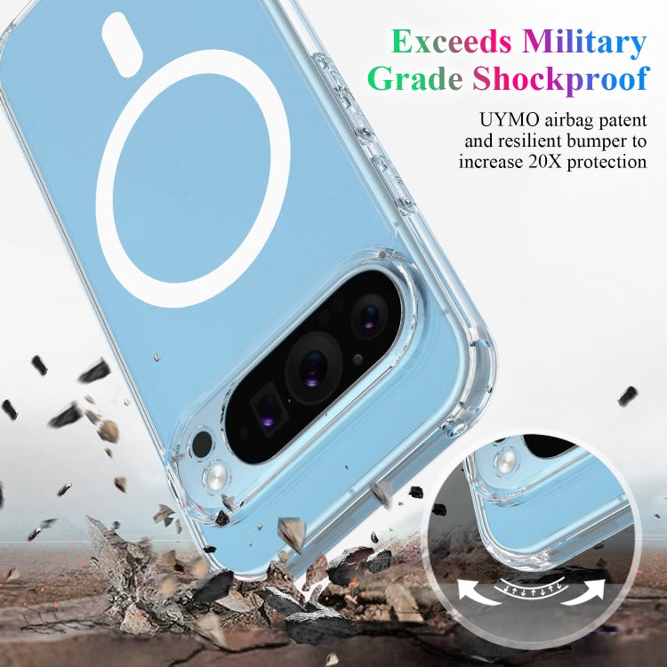 Google Pixel 9 Pro XL MagSafe Clear Acrylic Hybrid Phone Case