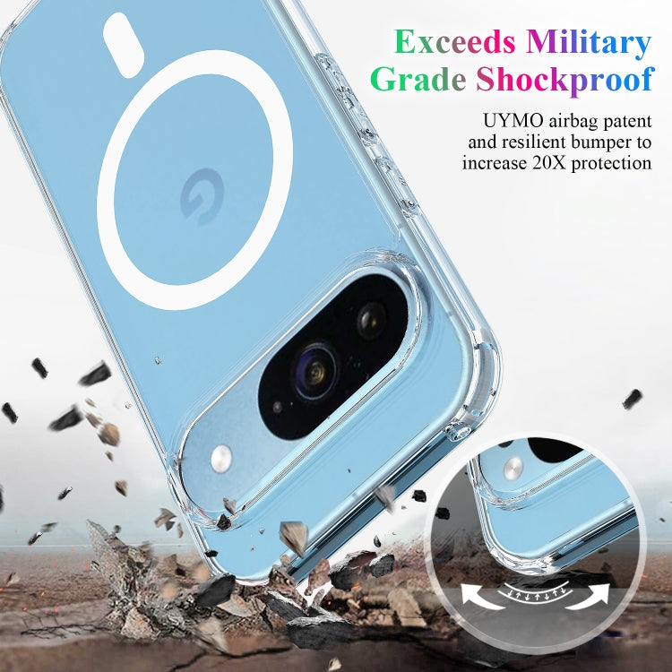 Google Pixel 9 MagSafe Clear Acrylic Hybrid Phone Case