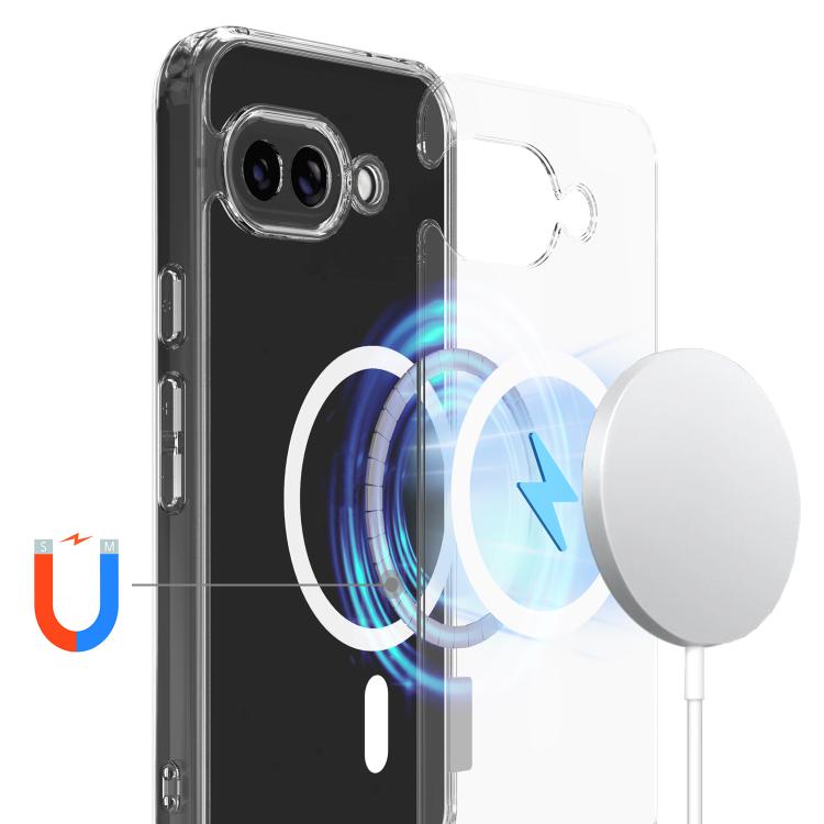 Google Pixel 9a MagSafe Clear Acrylic Hybrid Phone Case