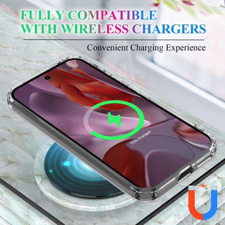 Google Pixel 9a MagSafe Clear Acrylic Hybrid Phone Case