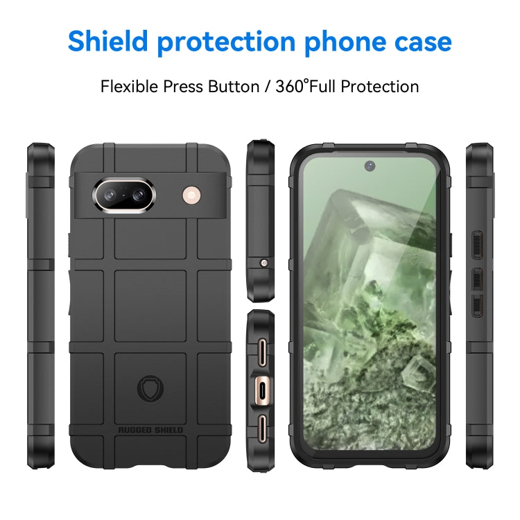 Google Pixel 8a Rugged Shield Full Coverage Phone Case