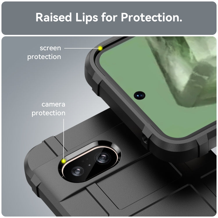 Google Pixel 8a Rugged Shield Full Coverage Phone Case