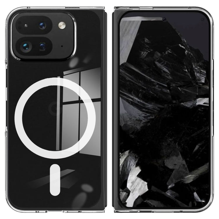 Google Pixel 9 Pro Fold Scratchproof Transparent MagSafe Phone Case