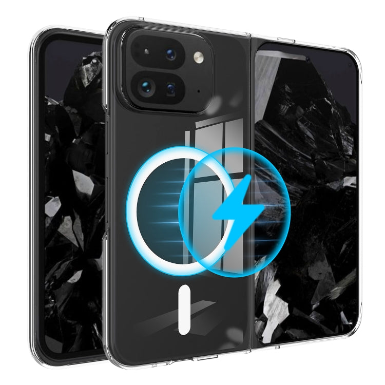 Google Pixel 9 Pro Fold Scratchproof Transparent MagSafe Phone Case