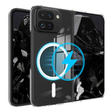 Google Pixel 9 Pro Fold Scratchproof Transparent MagSafe Phone Case