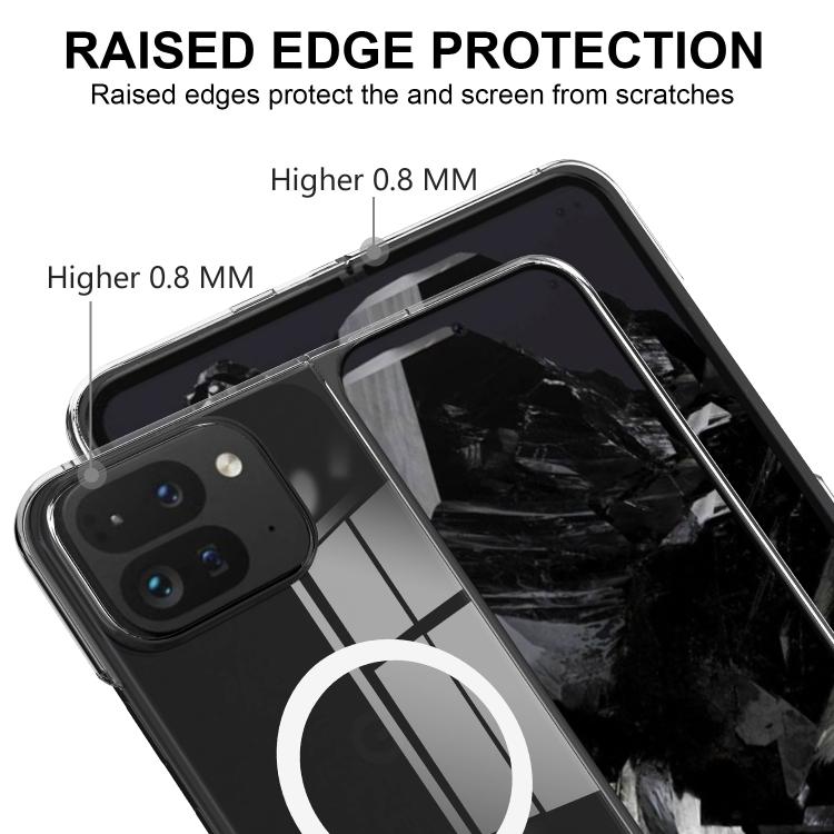 Google Pixel 10 Pro Fold Scratchproof Transparent MagSafe Phone Case
