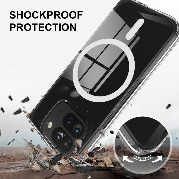 Google Pixel 10 Pro Fold Scratchproof Transparent MagSafe Phone Case