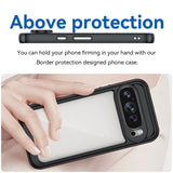 Google Pixel 9 Colorful Acrylic Hybrid Case Cool Design