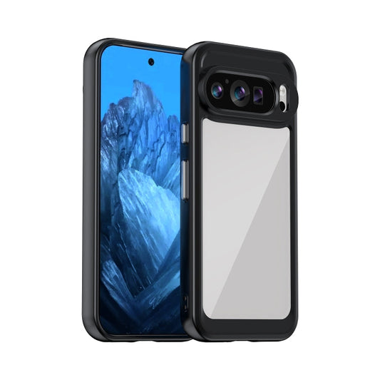 Google Pixel 9 Colorful Acrylic Hybrid Case Cool Design