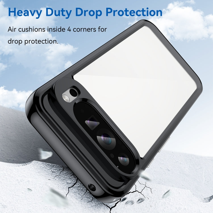 Google Pixel 9 Pro Colorful Acrylic Hybrid Case Cool Design