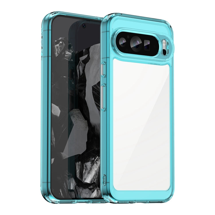 Google Pixel 9 Pro Colorful Acrylic Hybrid Case Cool Design