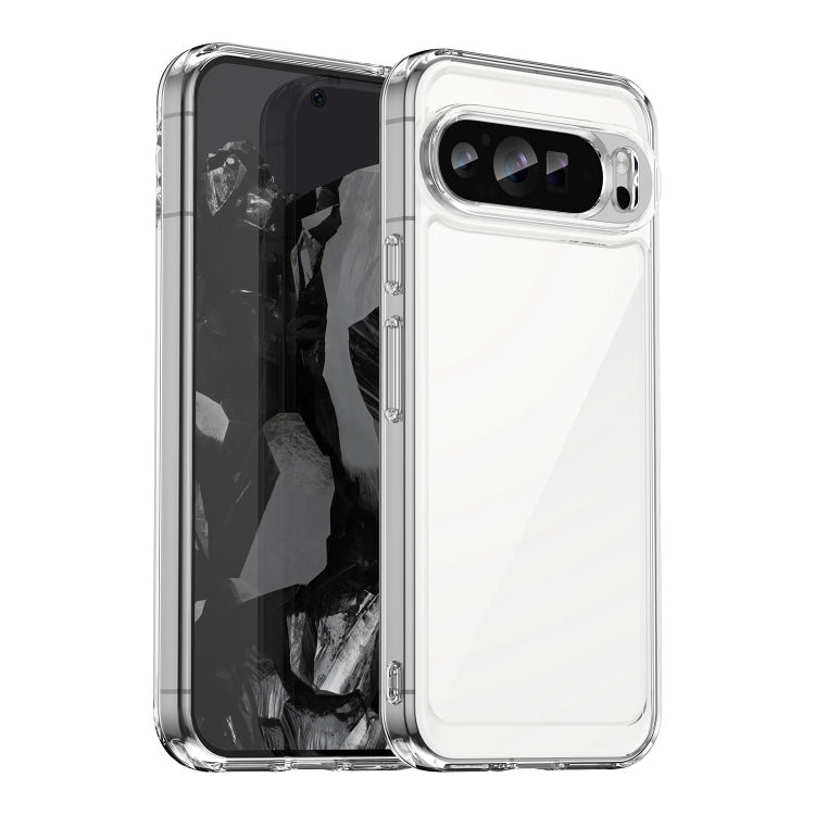 Google Pixel 9 Pro Colorful Acrylic Hybrid Case Cool Design