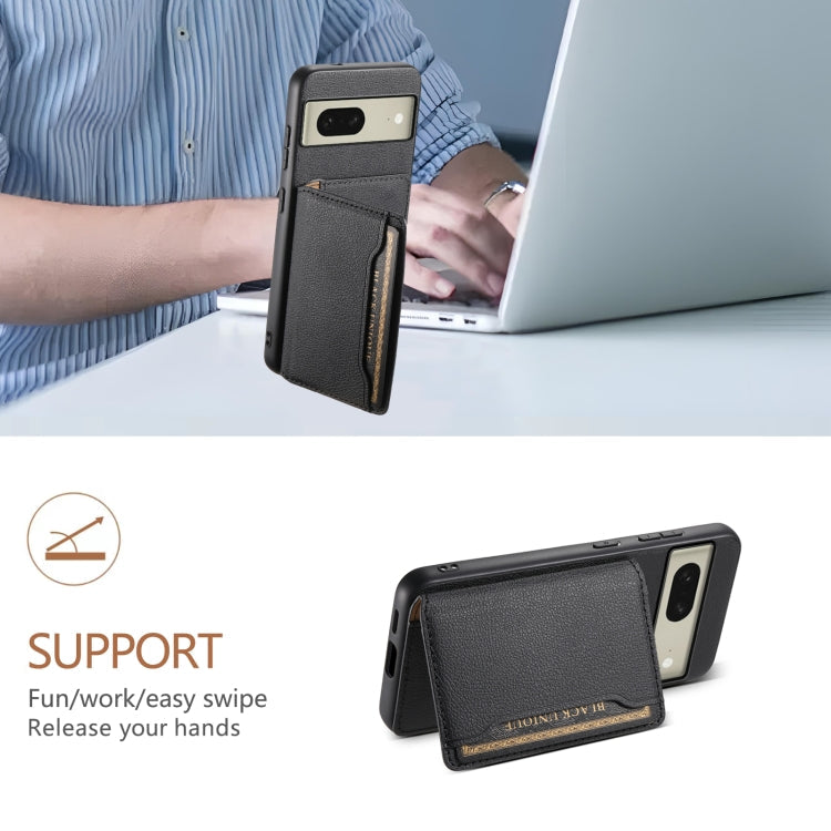 Google Pixel 10 Pro XL Calf Texture Card Bag Phone Case