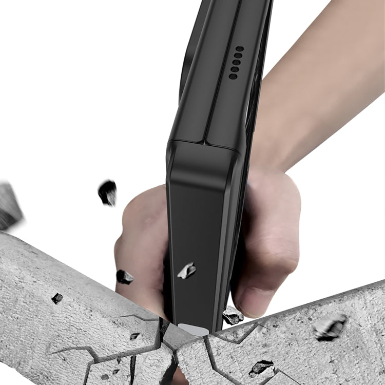 Google Pixel 9 Pro Fold Integrated Fold Hinge Card Slot Phone Case with Holder