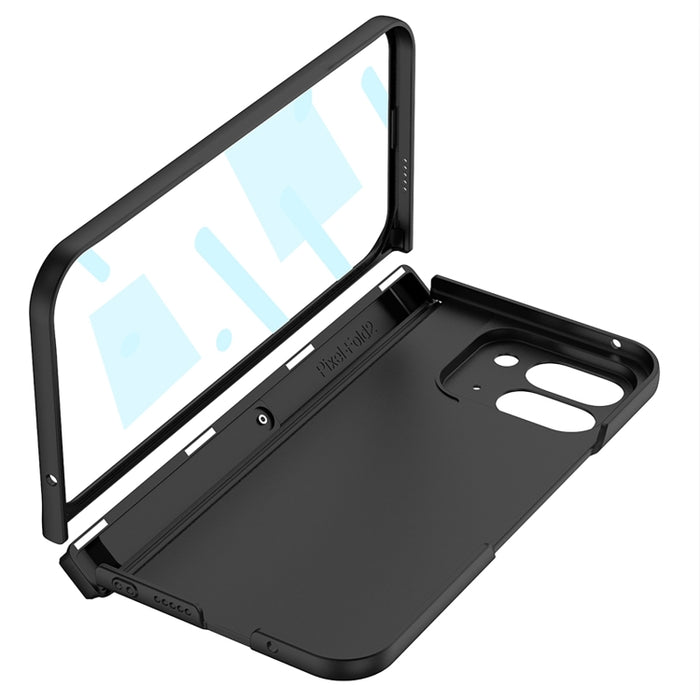 Integrated Fold Hinge Card Slot Phone Case with Holder