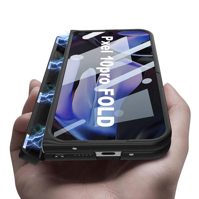 Integrated Fold Hinge Card Slot Phone Case with Holder