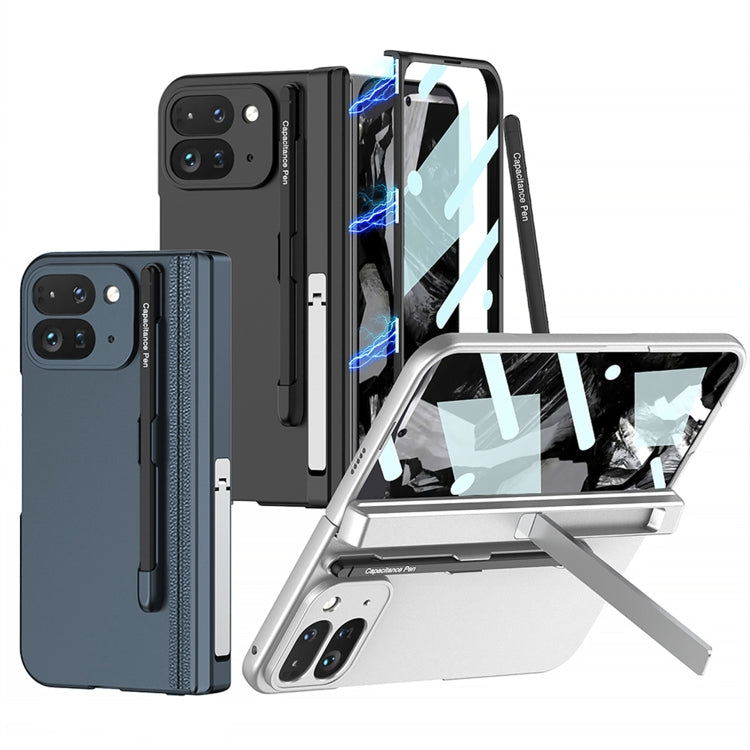 Google Pixel 9 Pro Fold Integrated Magnetic Full Coverage Flip Case