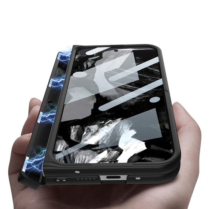 Integrated Magnetic Full Coverage Flip Case