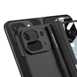 Google Pixel 9 Pro Fold Integrated Magnetic Full Coverage Flip Case