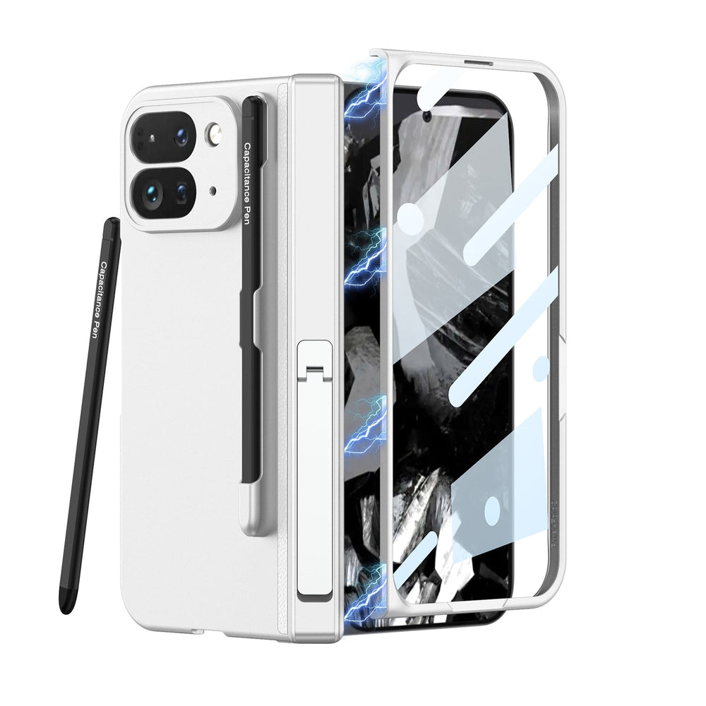 Google Pixel 9 Pro Fold Integrated Magnetic Full Coverage Flip Case