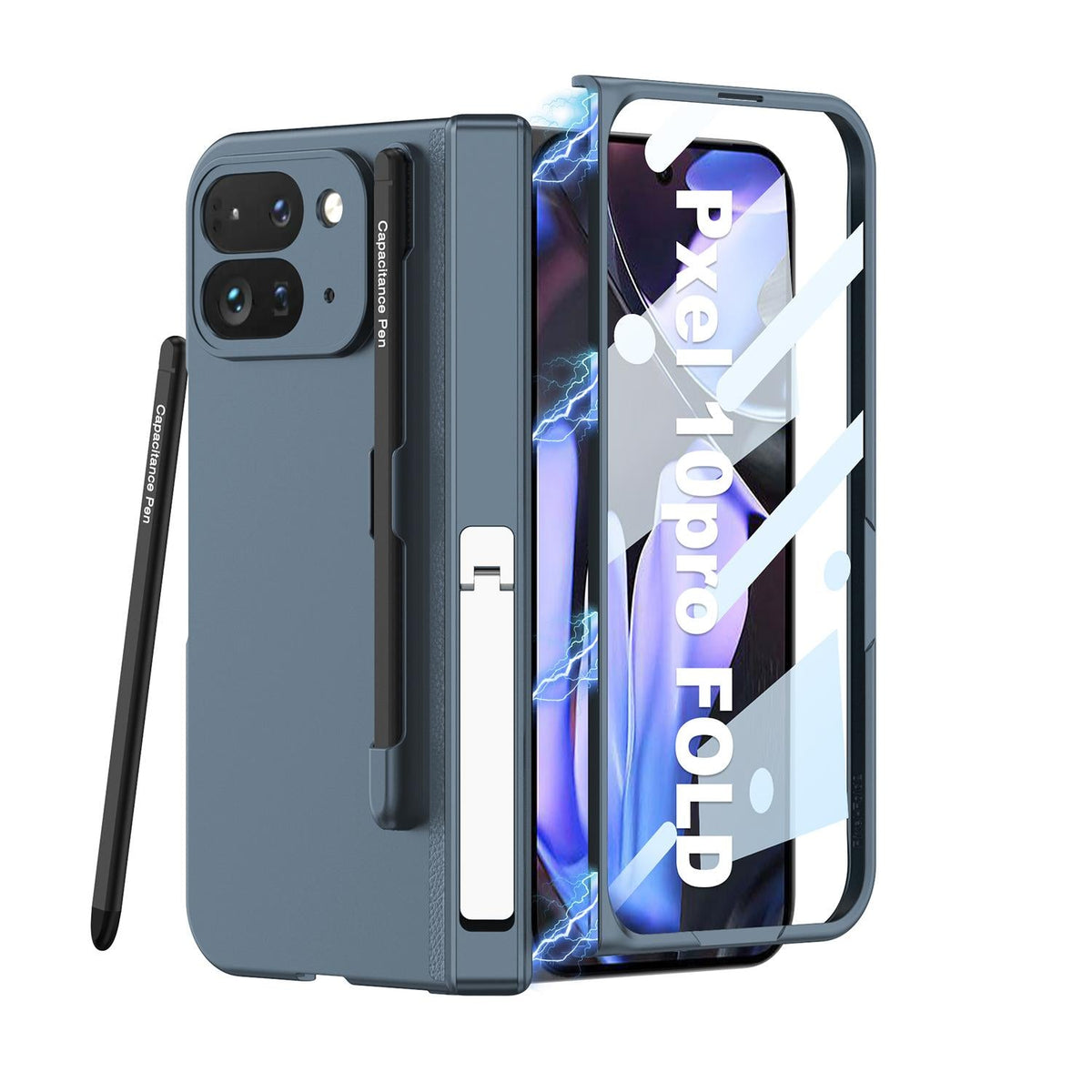 Google Pixel 10 Pro Fold Integrated Magnetic Full Coverage Flip Case