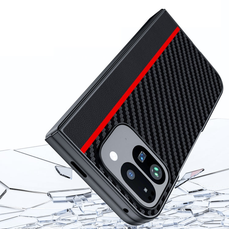 Google Pixel 9 Pro Fold Ultra Thin Carbon Fiber Texture Phone Case