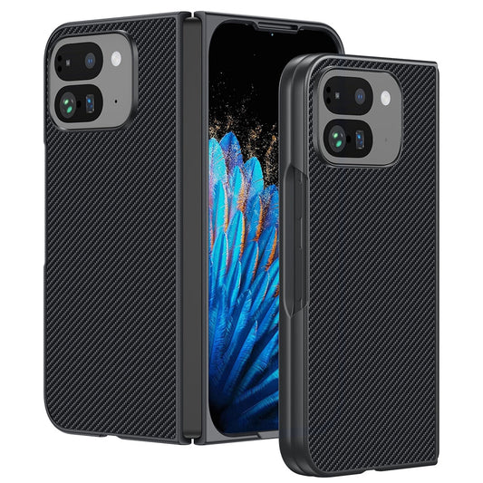 Google Pixel 9 Pro Fold Ultra Thin Carbon Fiber Texture Phone Case