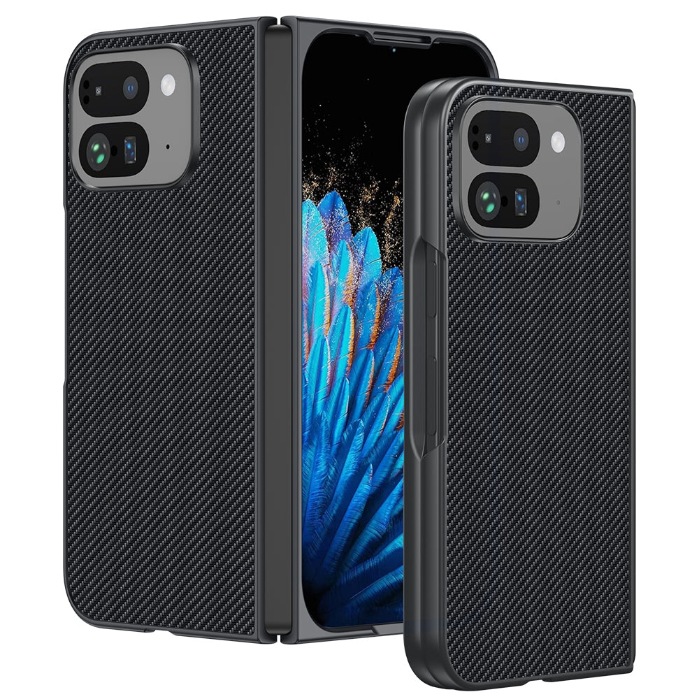 Google Pixel 9 Pro Fold Ultra Thin Carbon Fiber Texture Phone Case