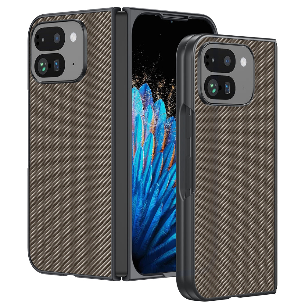 Google Pixel 9 Pro Fold Ultra Thin Carbon Fiber Texture Phone Case
