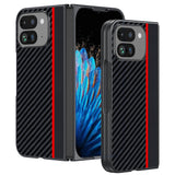 Google Pixel 9 Pro Fold Ultra Thin Carbon Fiber Texture Phone Case