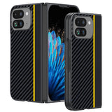 Google Pixel 9 Pro Fold Ultra Thin Carbon Fiber Texture Phone Case