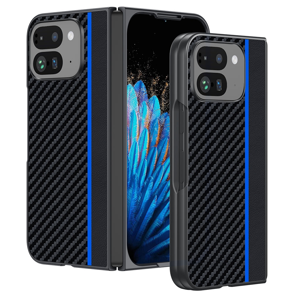 Google Pixel 9 Pro Fold Ultra Thin Carbon Fiber Texture Phone Case