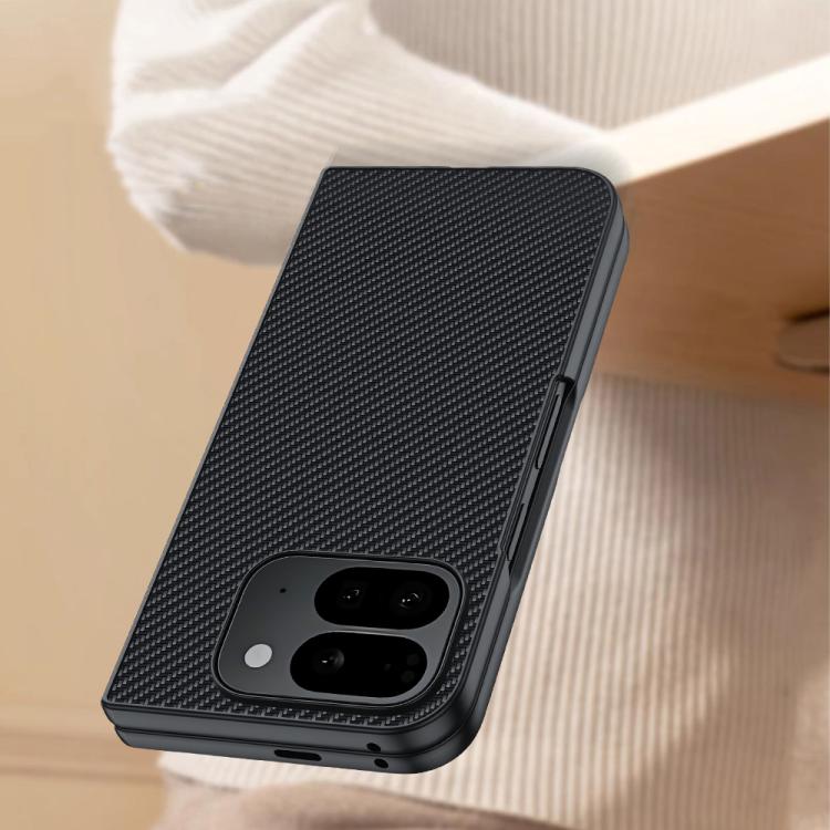 Google Pixel 10 Pro Fold Ultra Thin Carbon Fiber Texture Phone Case