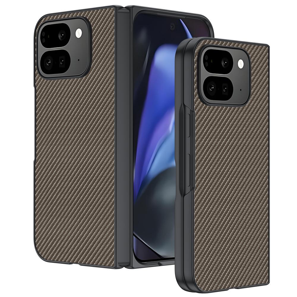 Google Pixel 10 Pro Fold Ultra Thin Carbon Fiber Texture Phone Case