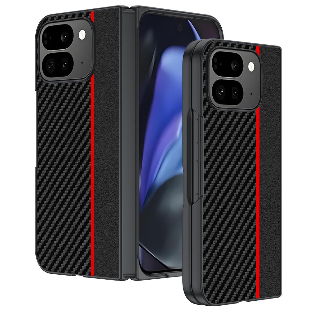 Google Pixel 10 Pro Fold Ultra Thin Carbon Fiber Texture Phone Case