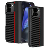 Google Pixel 10 Pro Fold Ultra Thin Carbon Fiber Texture Phone Case