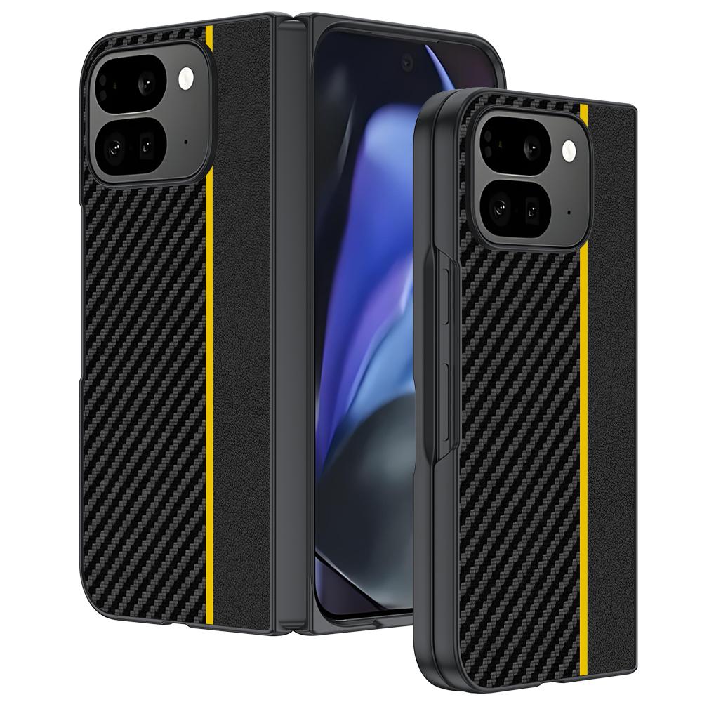 Google Pixel 10 Pro Fold Ultra Thin Carbon Fiber Texture Phone Case