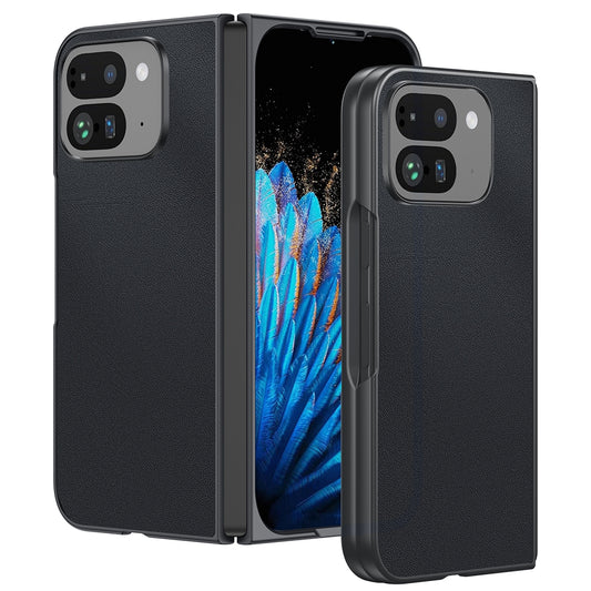 Ultra Thin Plain Skin Leather Phone Case