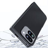 Google Pixel 9 Pro Fold Ultra Thin Plain Skin Leather Phone Case