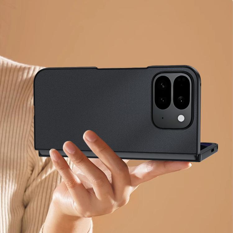Google Pixel 10 Pro Fold Ultra Thin Plain Skin Leather Phone Case