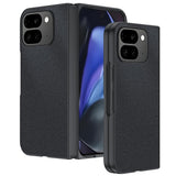 Google Pixel 10 Pro Fold Ultra Thin Plain Skin Leather Phone Case
