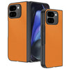 Ultra Thin Plain Skin Leather Phone Case