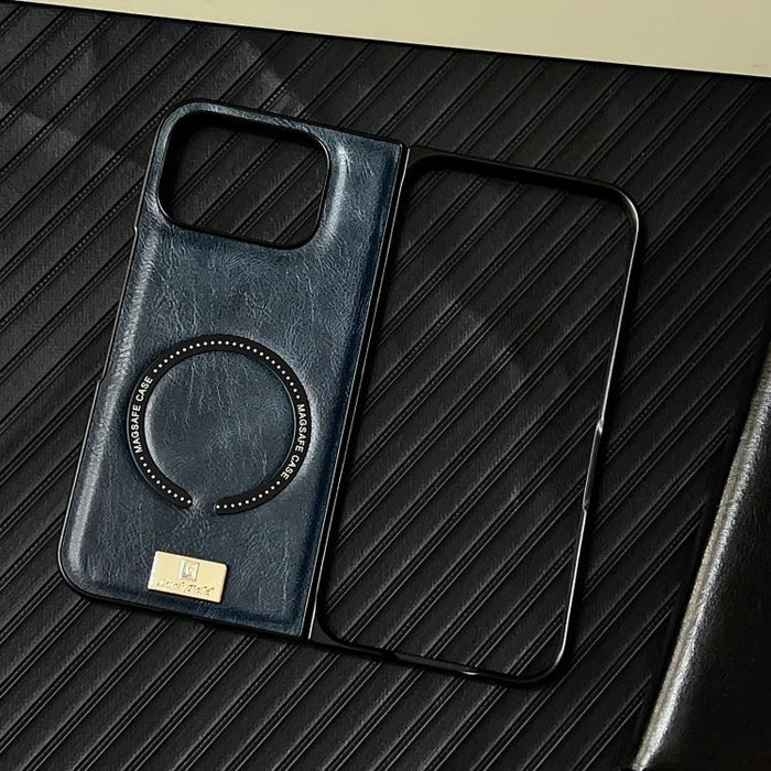 Crazy Horse Leather MagSafe Magnetic Case