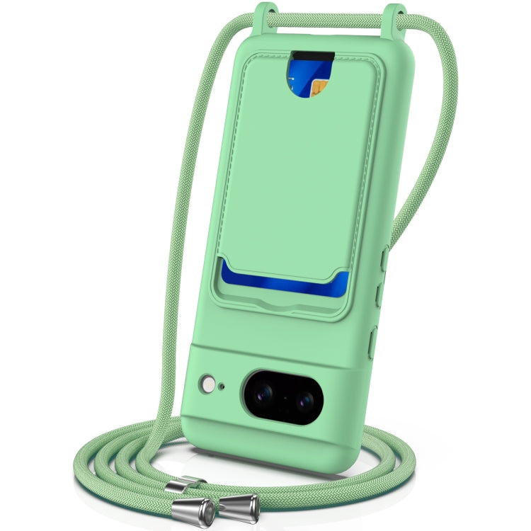 Google Pixel 8 Crossbody Card Holder Case with Lanyard