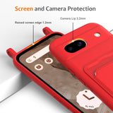 Google Pixel 8a Crossbody Card Holder Case with Lanyard