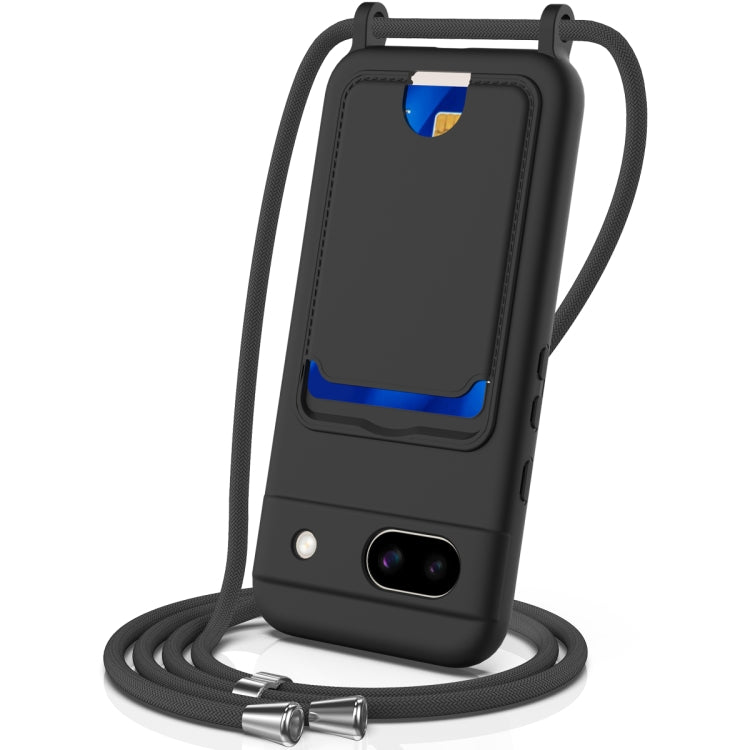 Google Pixel 8a Crossbody Card Holder Case with Lanyard