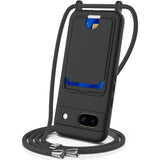 Google Pixel 8a Crossbody Card Holder Case with Lanyard
